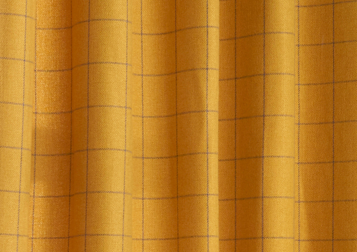 Ellis Eyelet, Ochre - Ready Made Curtains - Image 5